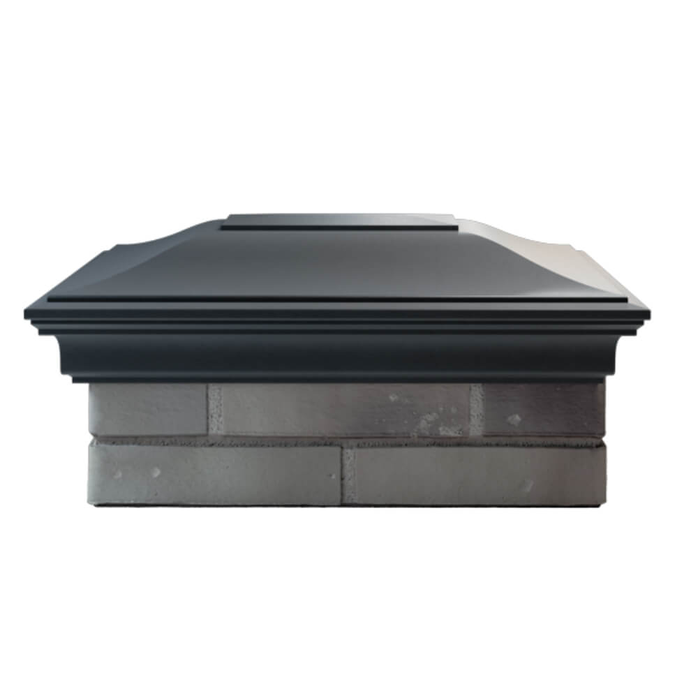 Колпак Zking Монблан Серый на столб 2х1.5 кирпича (515х385мм) в Санкт-Петербурге фото