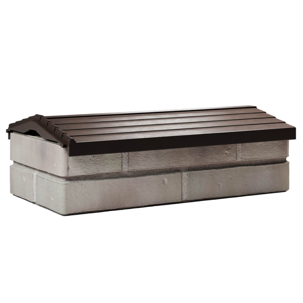 Парапет Zking Бона ХайТек Коричневый с посадкой на 1 кирпич (200/225/255мм) Санкт-Петербург фото