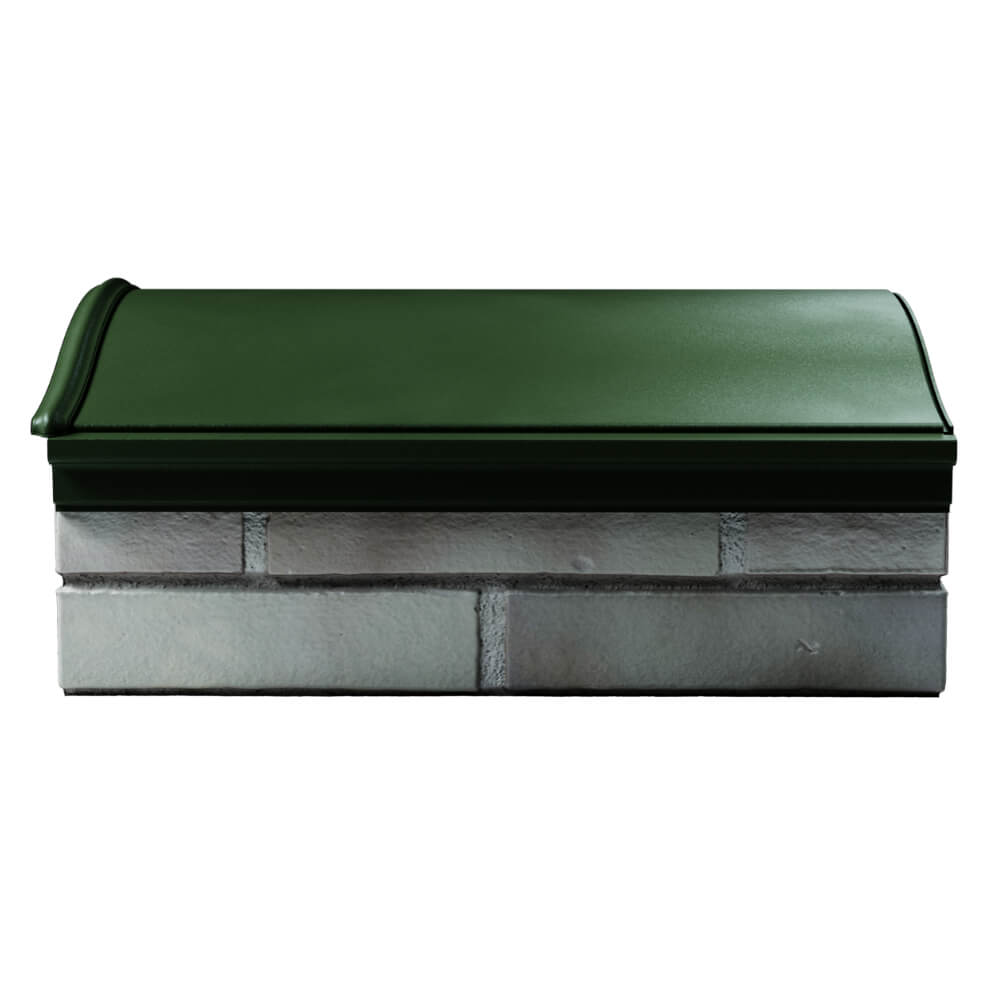 Парапет Zking Монблан Зеленый посадка на 1.5 кирпича (355/385мм) в Санкт-Петербурге фото