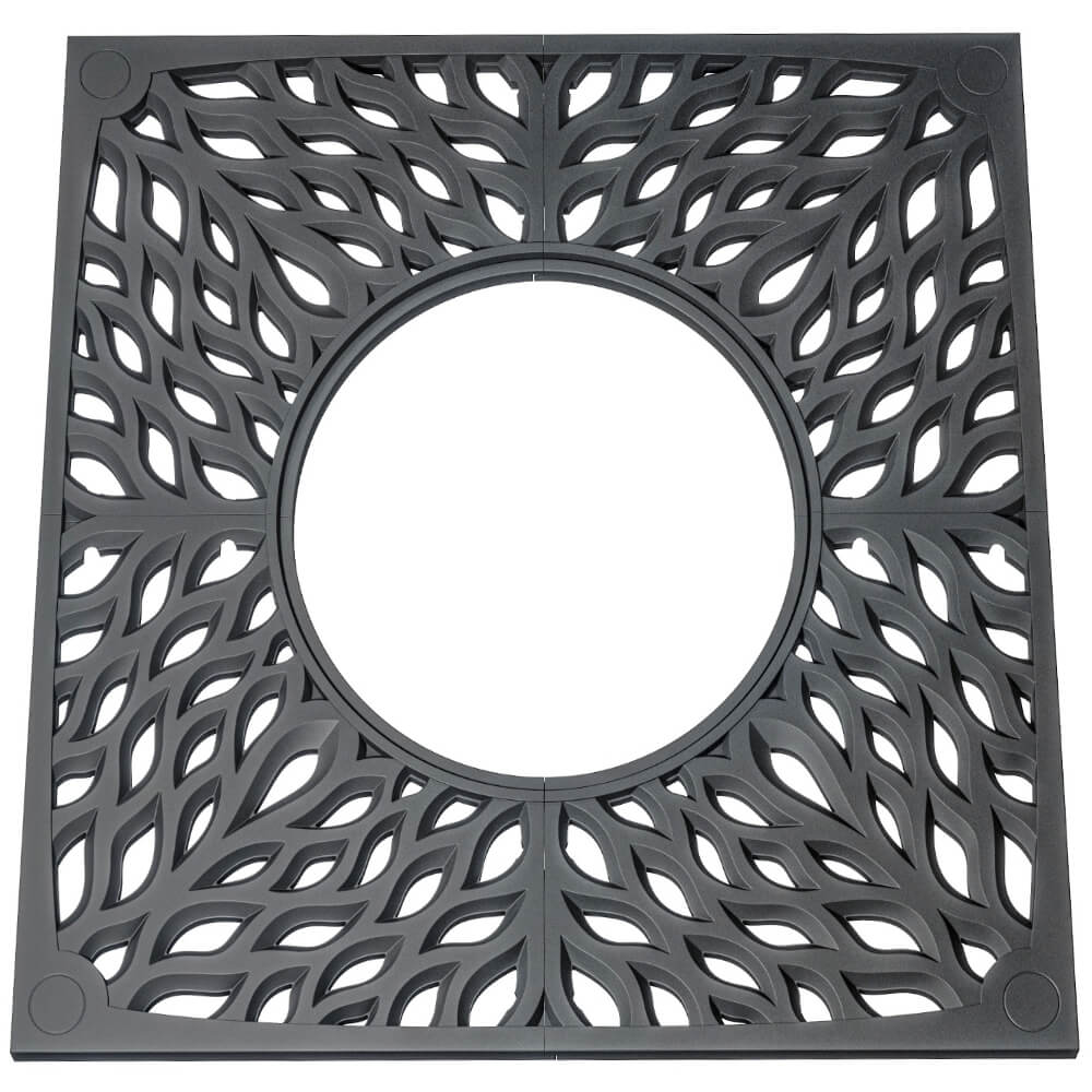 Приствольная решетка для дерева ZKING CRUST 2х2м Черная Санкт-Петербург фото