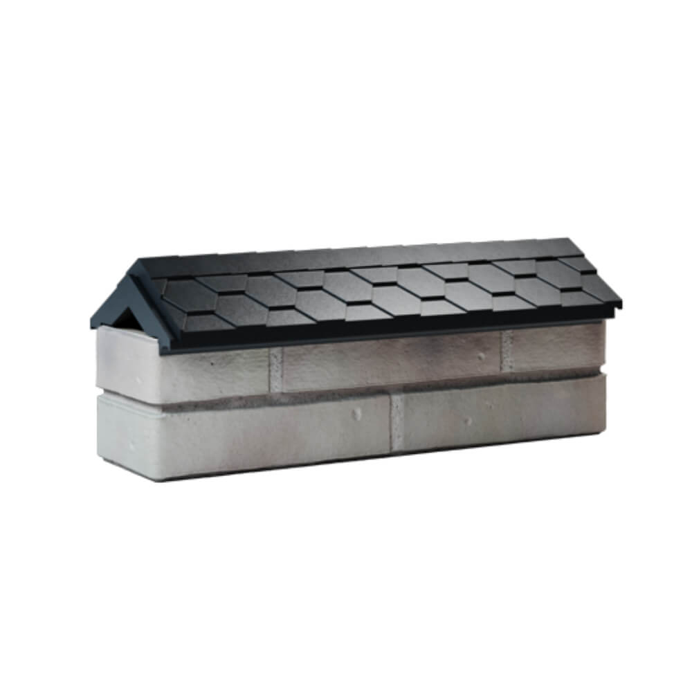 Парапет Zking Эверест Черный с посадкой на 0.5 кирпича (130мм) Санкт-Петербург фото