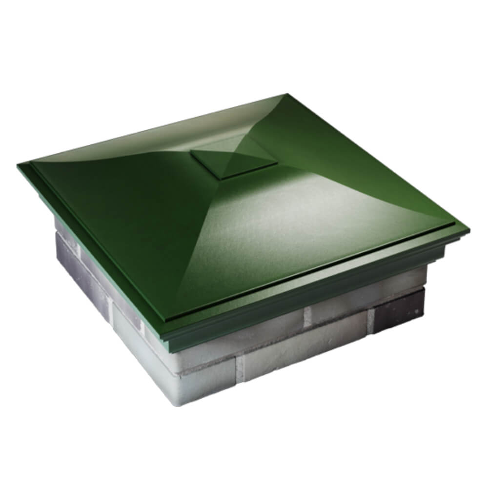 Колпак Zking Монблан Зеленый на столб 2х2 кирпича (515х515мм) Санкт-Петербург фото