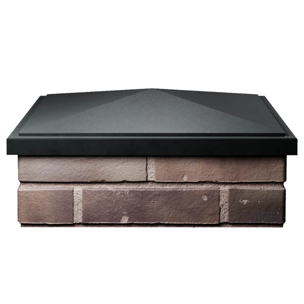 Колпак Zking БонаМоно Черный на столб 2х2 кирпича (515х515, 530х530мм) Санкт-Петербург фото