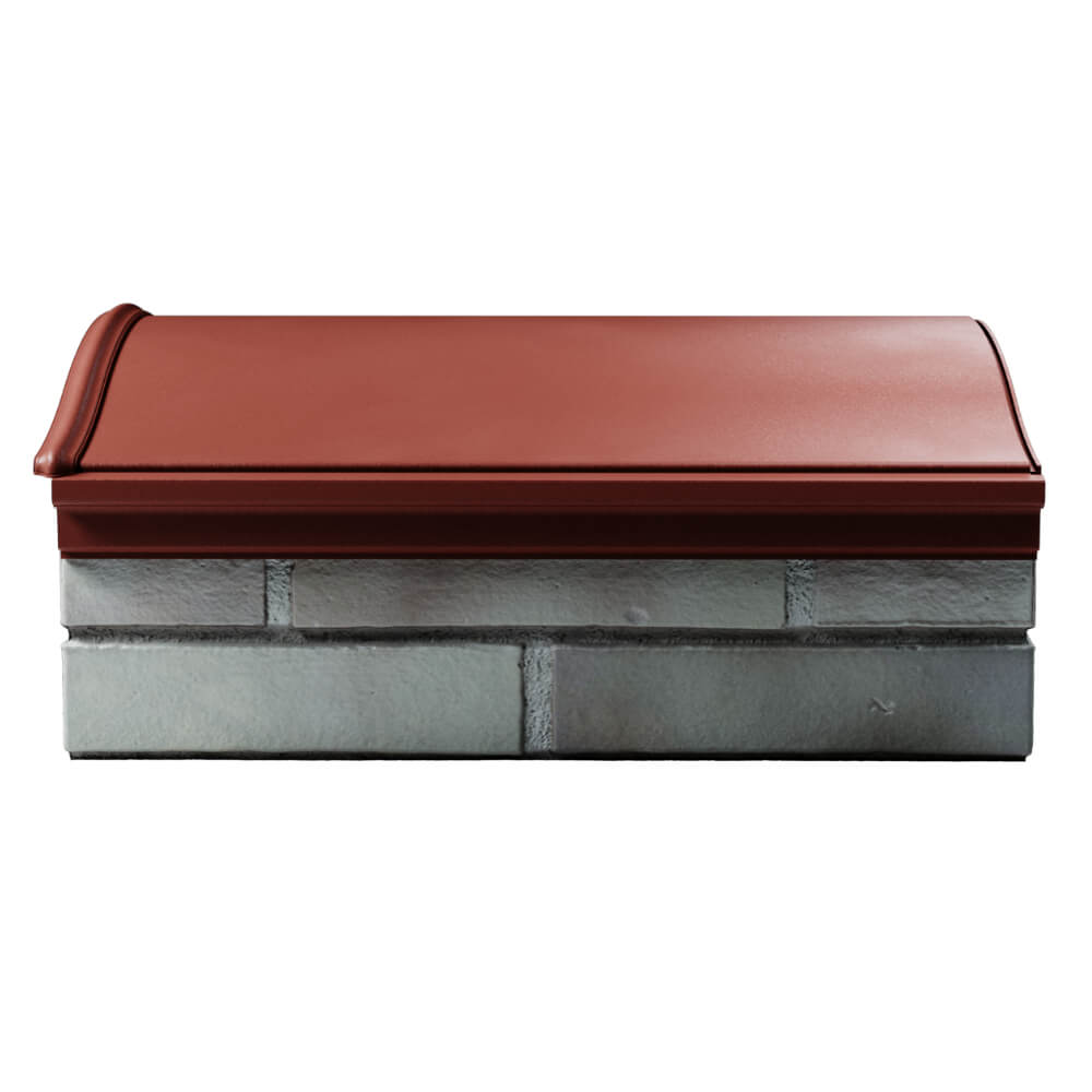 Парапет Zking Монблан Красный посадка на 1.5 кирпича (355/385мм) в Санкт-Петербурге фото