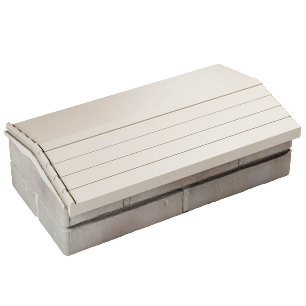 Парапет Zking Бона ХайТек Бежевый с посадкой на 1 кирпич (200/225/255мм) в Санкт-Петербурге фото