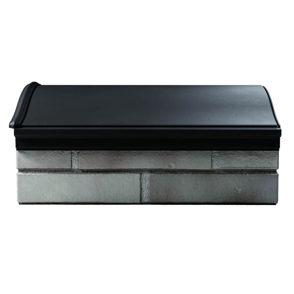 Парапет Zking Монблан Черный посадка на 1.5 кирпича (355/385мм) в Санкт-Петербурге фото