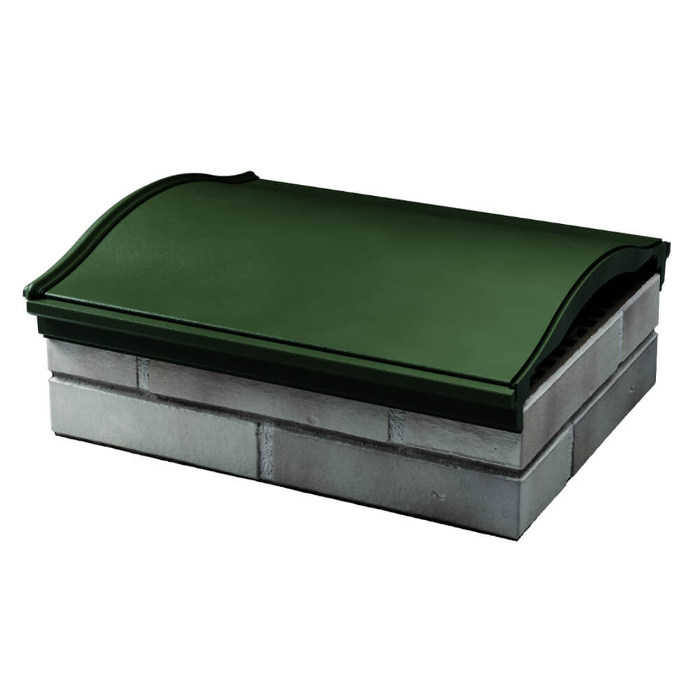 Парапет Zking Монблан Зеленый посадка на 1.5 кирпича (355/385мм) в Санкт-Петербурге фото