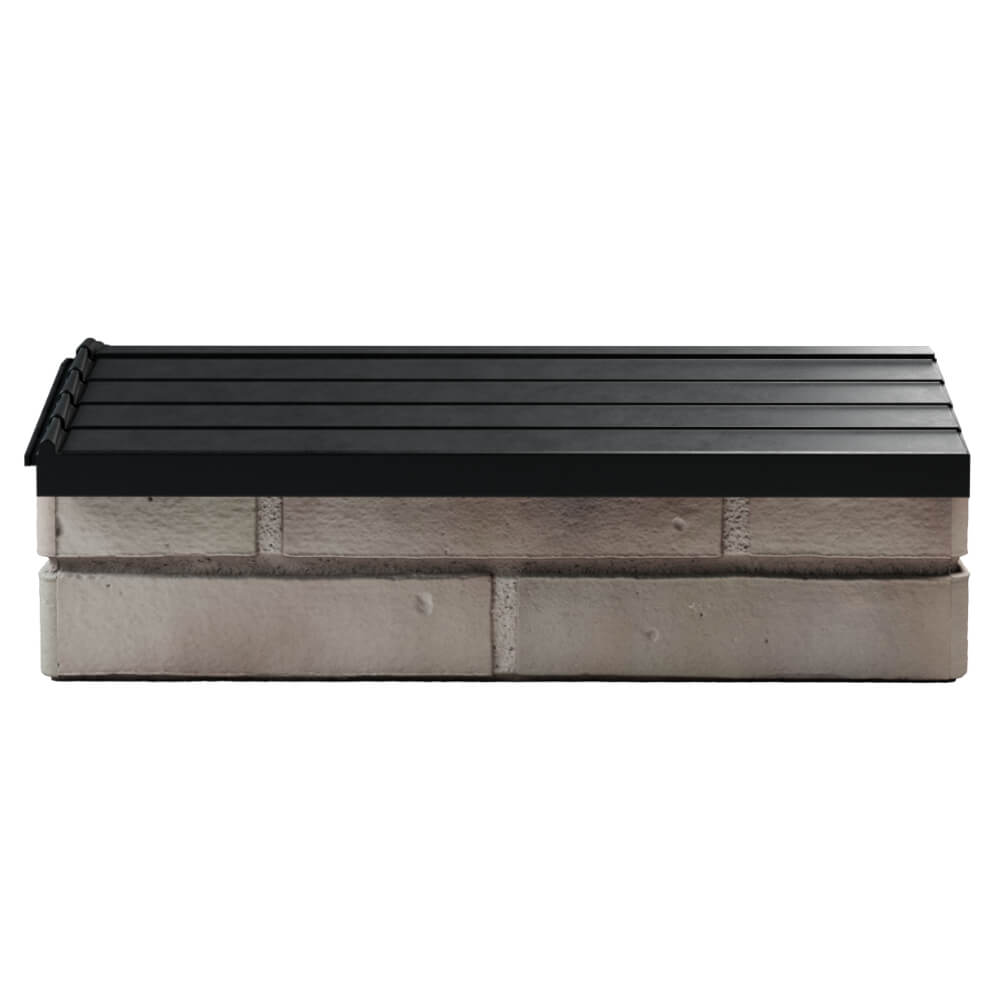 Парапет Zking Бона ХайТек Черный с посадкой на 1 кирпич (200/225/255мм) в Санкт-Петербурге фото