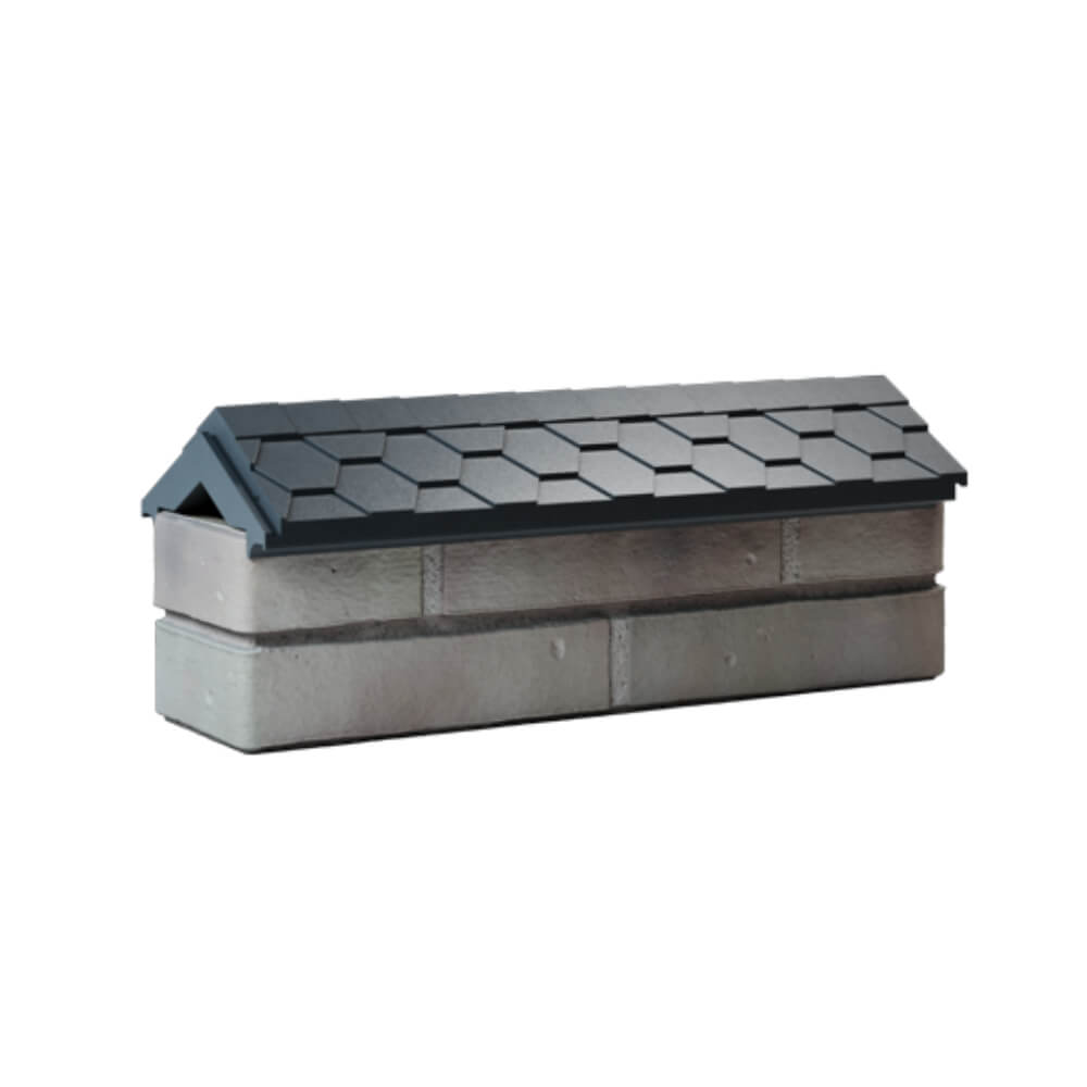 Парапет Zking Эверест Серый с посадкой на 0.5 кирпича (130мм) Санкт-Петербург фото