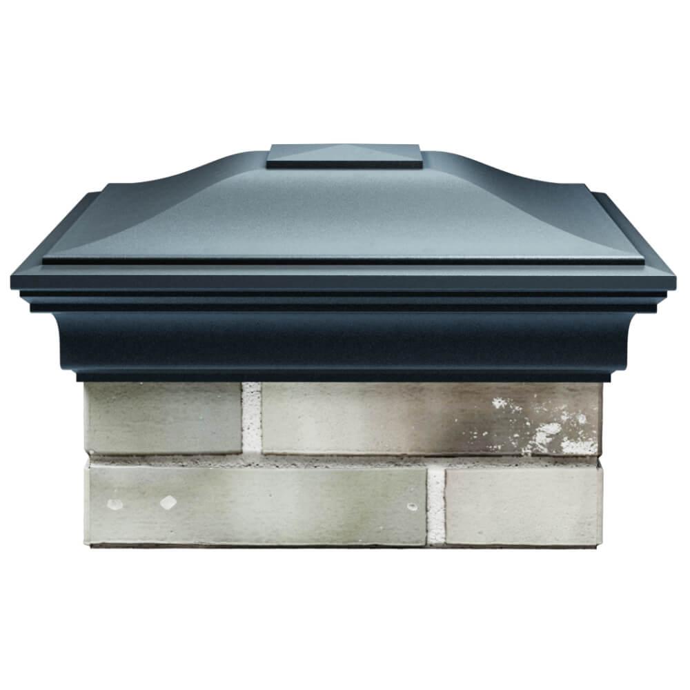 Колпак Zking Монблан Серый на столб 1.5х1.5 кирпича (385х385мм) Санкт-Петербург фото