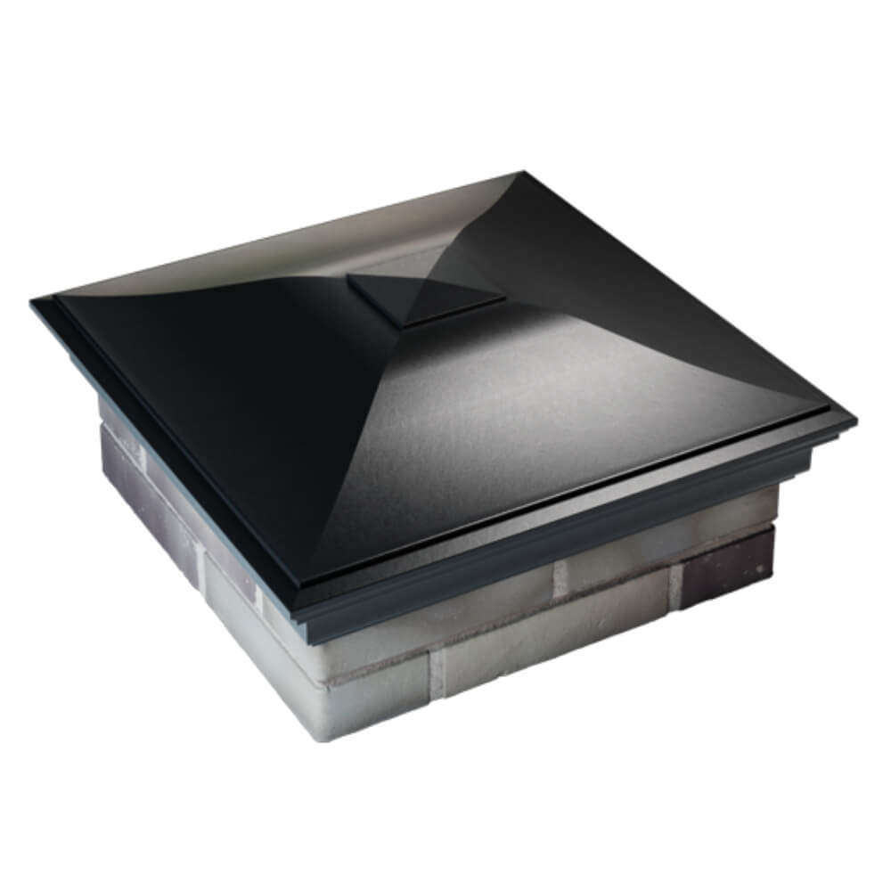 Колпак Zking Монблан Черный на столб 2х2 кирпича (515х515мм) Санкт-Петербург фото