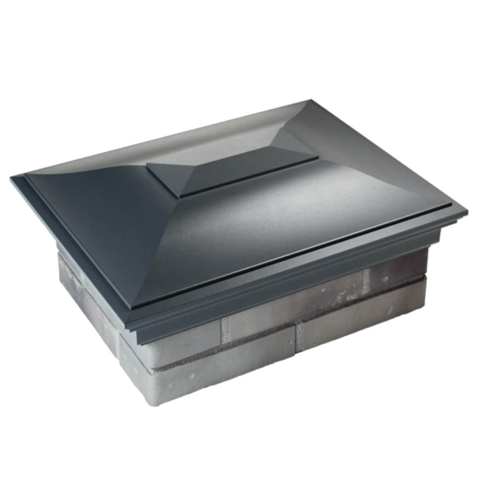 Колпак Zking Монблан Серый на столб 2х1.5 кирпича (515х385мм) Санкт-Петербург фото