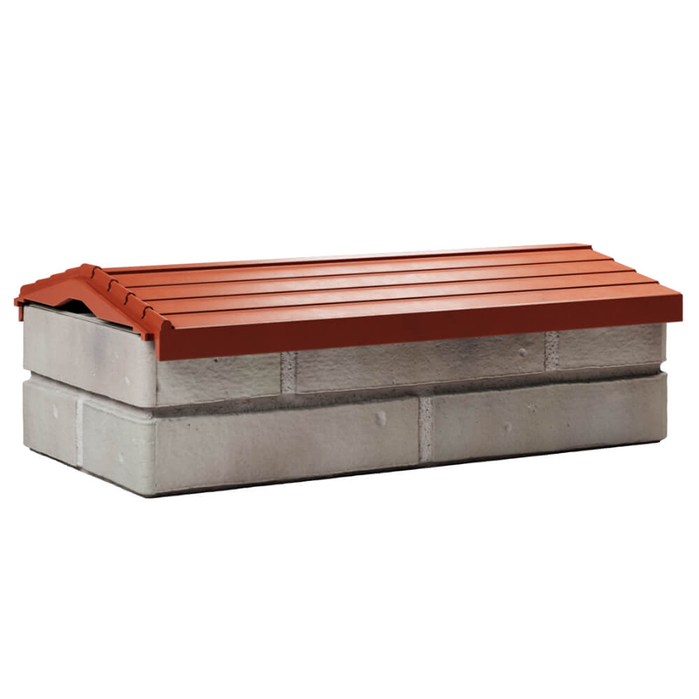 Парапет Zking Бона ХайТек Красный с посадкой на 1 кирпич (200/225/255мм) Санкт-Петербург фото