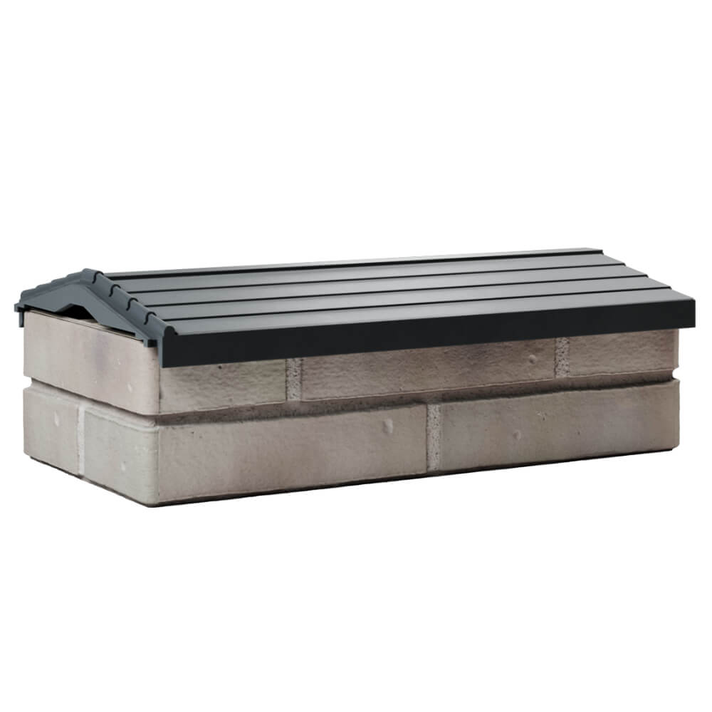 Парапет Zking Бона ХайТек Серый с посадкой на 1 кирпич (200/225/255мм) Санкт-Петербург фото