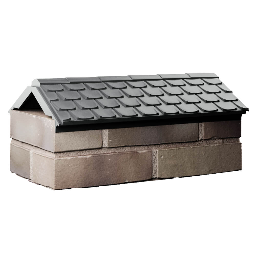 Парапет Zking Эльбрус Серый с посадкой на 1 кирпич (255мм) Санкт-Петербург фото