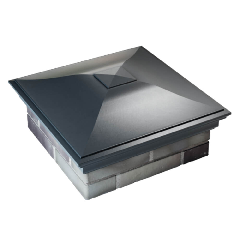 Колпак Zking Монблан Серый на столб 2х2 кирпича (515х515мм) Санкт-Петербург фото