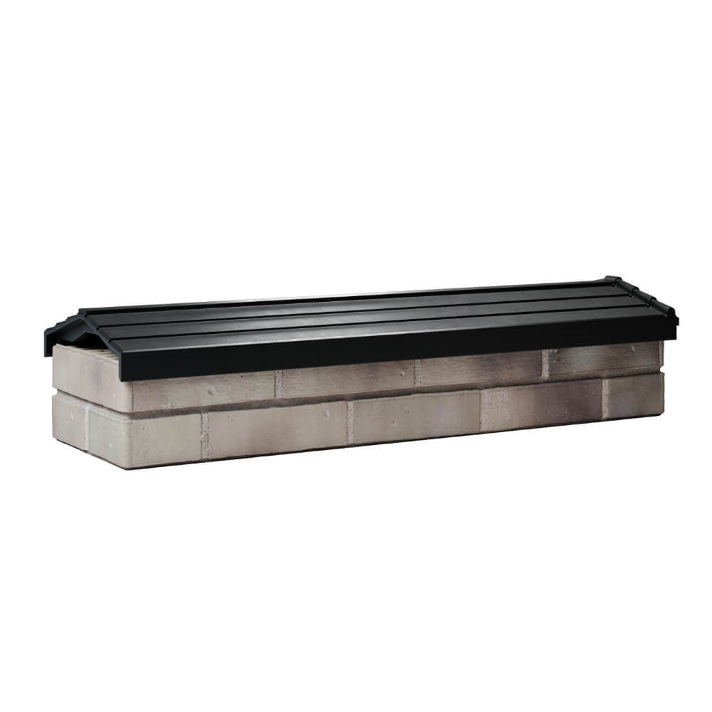 Парапет Zking Бона ХайТек Черный посадка на 0.5 кирпича (130мм) Санкт-Петербург фото