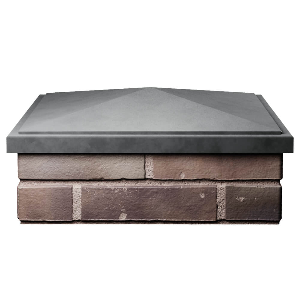 Колпак Zking БонаМоно Серый на столб 2х2 кирпича (515х515, 530х530мм) Санкт-Петербург фото