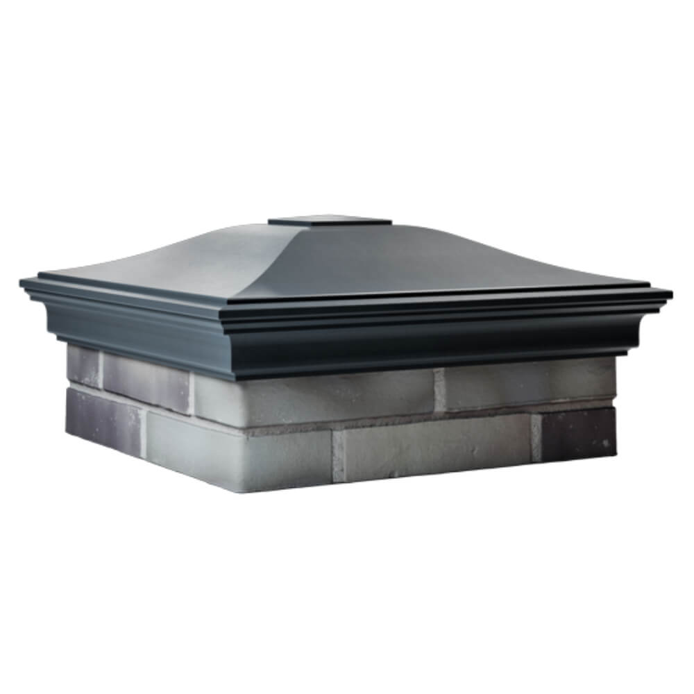 Колпак Zking Монблан Серый на столб 2х2 кирпича (515х515мм) в Санкт-Петербурге фото