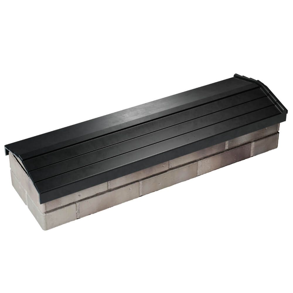 Парапет Zking Бона ХайТек Черный посадка на 0.5 кирпича (130мм) в Санкт-Петербурге фото