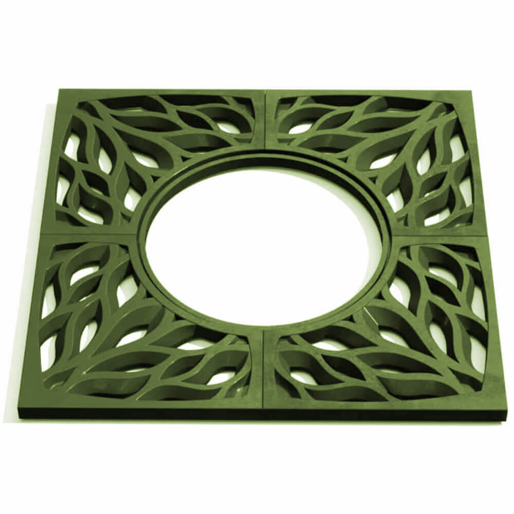 Приствольная решетка для дерева ZKING CRUST 1.2х1.2м Зеленая Санкт-Петербург фото