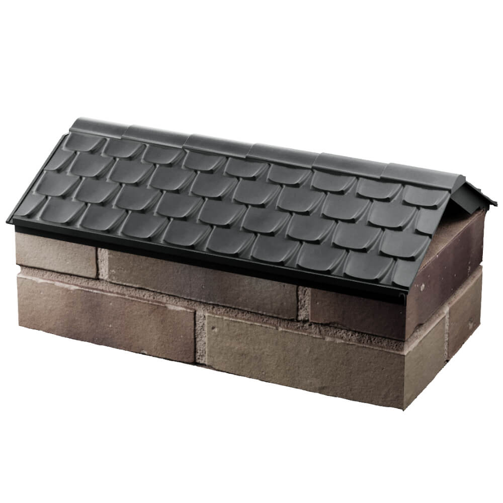 Парапет Zking Эльбрус Серый с посадкой на 1 кирпич (255мм) в Санкт-Петербурге фото