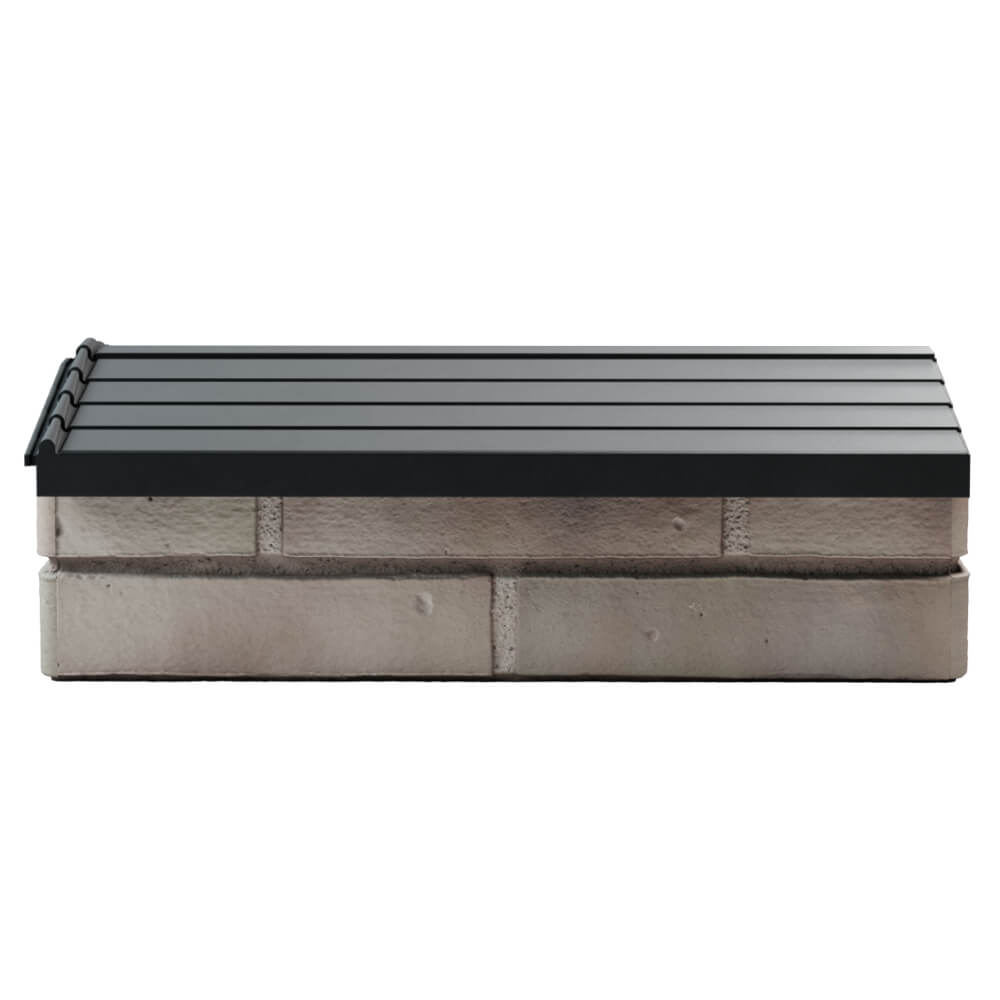 Парапет Zking Бона ХайТек Серый с посадкой на 1 кирпич (200/225/255мм) в Санкт-Петербурге фото