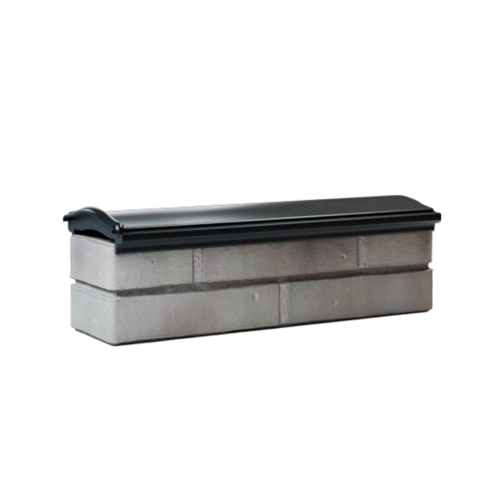 Парапет Zking Монблан Черный посадка на 0.5 кирпича (130мм) Санкт-Петербург фото