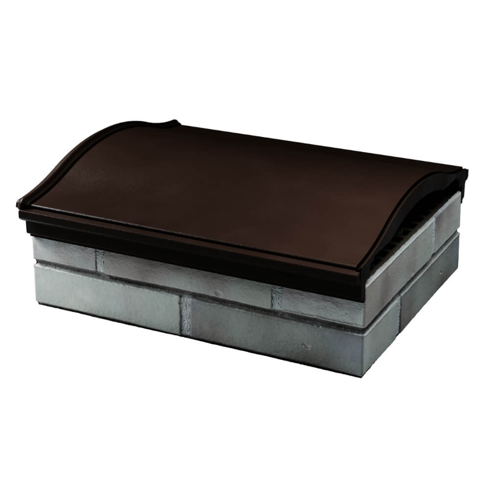 Парапет Zking Монблан Коричневый посадка на 1.5 кирпича (355/385мм) в Санкт-Петербурге фото