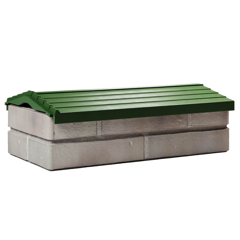 Парапет Zking Бона ХайТек Зеленый с посадкой на 1 кирпич (200/225/255мм) Санкт-Петербург фото