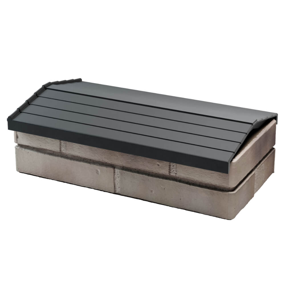 Парапет Zking Бона ХайТек Серый с посадкой на 1 кирпич (200/225/255мм) в Санкт-Петербурге фото