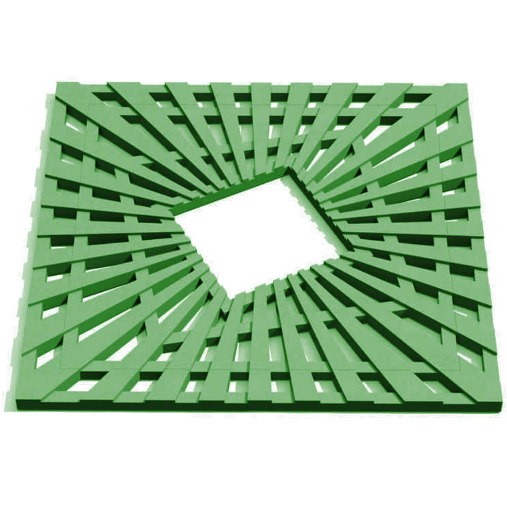 Приствольная решетка для дерева ZKING ATMOSPHERE 1.2х1.2м Зеленая Санкт-Петербург фото